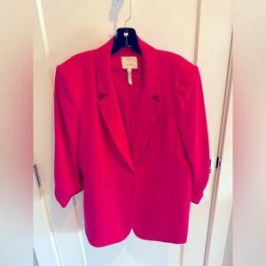 Cinq a Sept Khloe crepe blazer